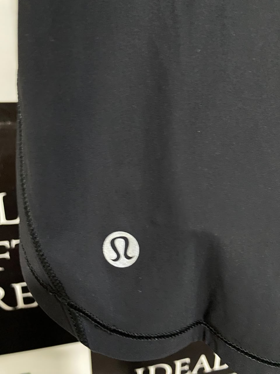 LULULEMON |M| BUST 18| BLACK ATHLETIC TANK TOP WITH MESH SIDE PANELS WOMEN'S