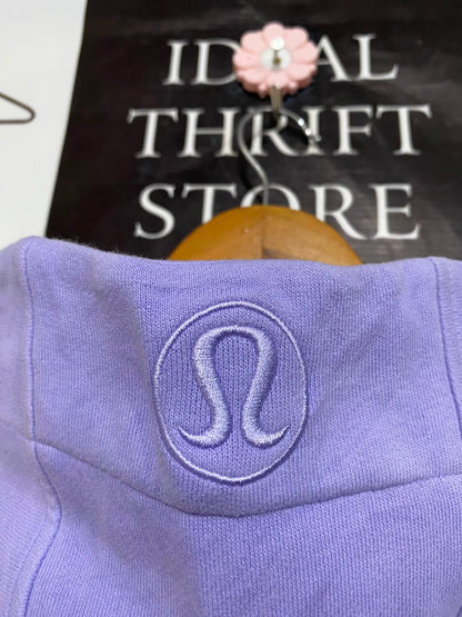 LULULEMON |S| BUST 17| LAVENDER LILAC SCUBA HOODIE FULL-ZIP SWEATSHIRT WITH THUMBHOLES