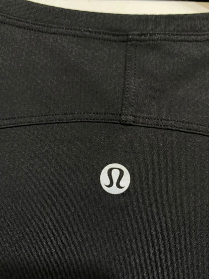 LULULEMON |L| BUST 21| CLASSIC BLACK RELAXED FIT ATHLETIC SHORT SLEEVE T-SHIRT
