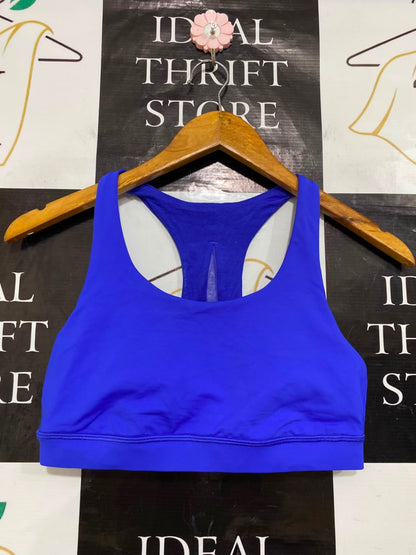 LULULEMON |XS| BUST 13| ROYAL BLUE ATHLETIC SPORTS BRA RACERBACK WORKOUT TOP