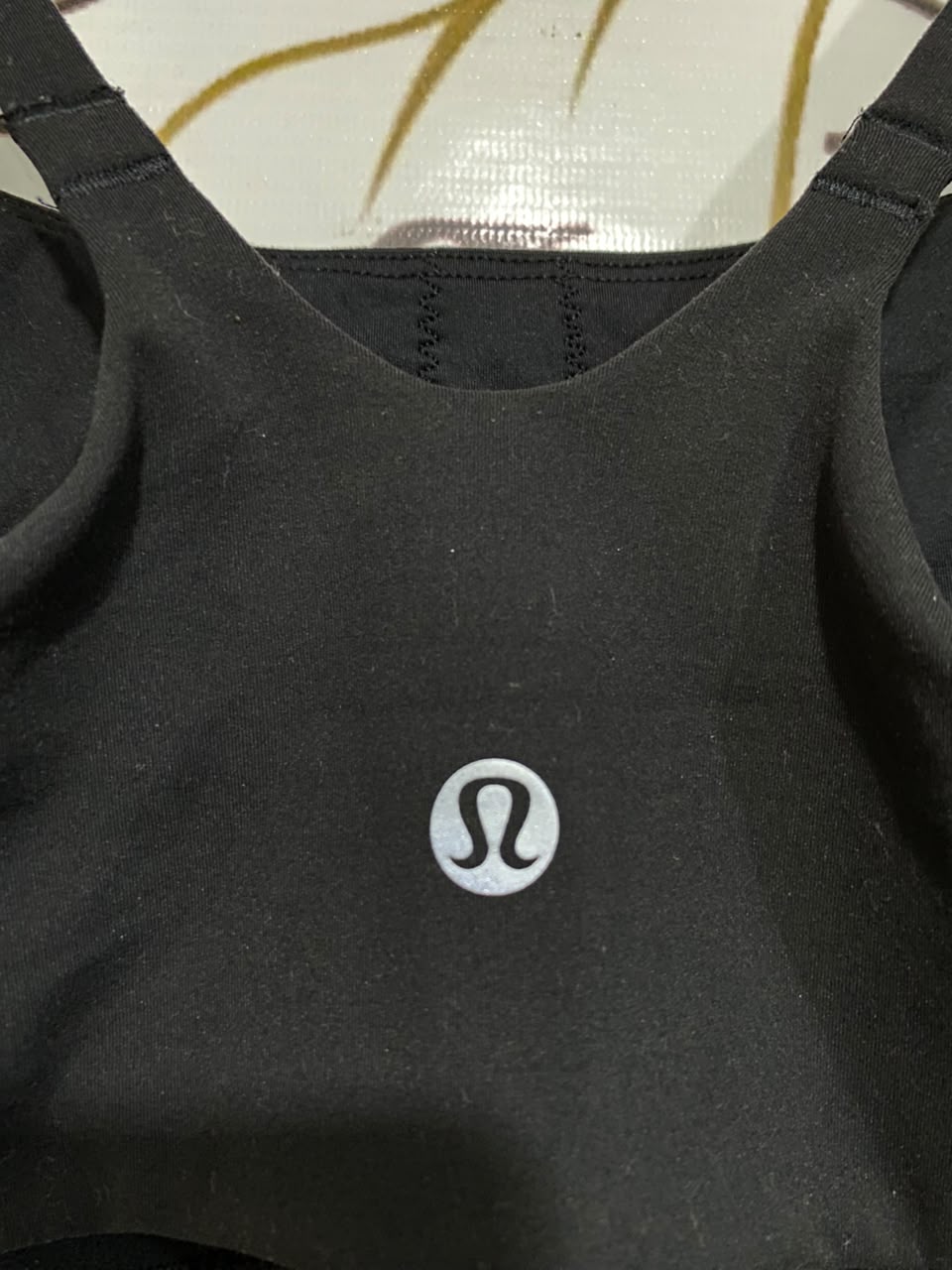 LULULEMON |S| BUST 14| CLASSIC BLACK LIGHT SUPPORT STRAPPY SPORTS BRA YOGA WORKOUT TOP