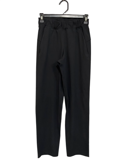 LULULEMON |XS| WAIST 24| CLASSIC BLACK HIGH-WAISTED ELASTIC-WAIST ATHLETIC JOGGERS / TRACK PANTS ACTIVEWEAR