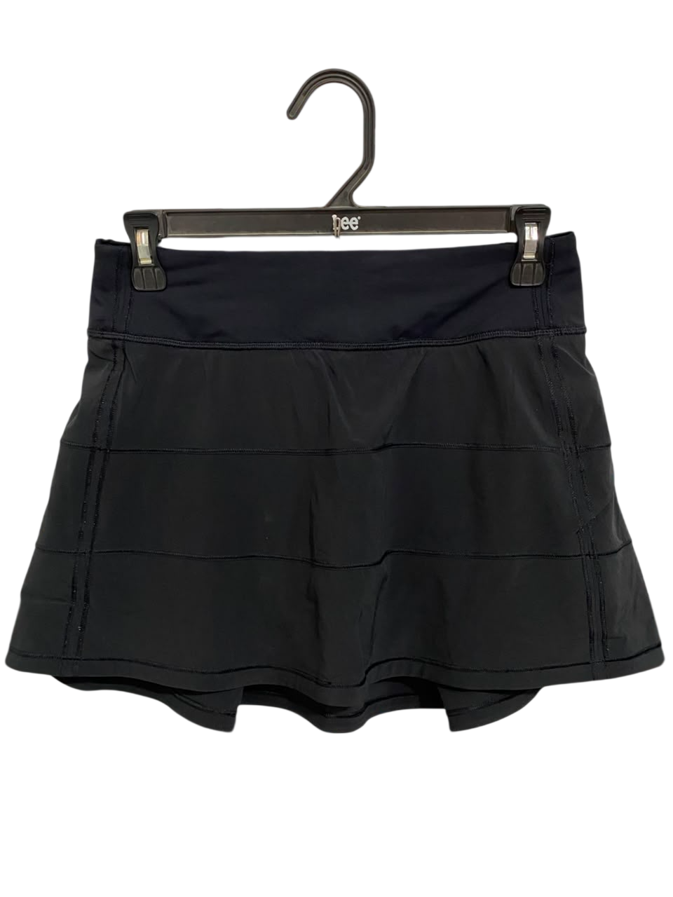LULULEMON |M| WAIST 28| CLASSIC BLACK HIGH-WAISTED PLEATED ATHLETIC TENNIS SKIRT / SKORT ACTIVEWEAR