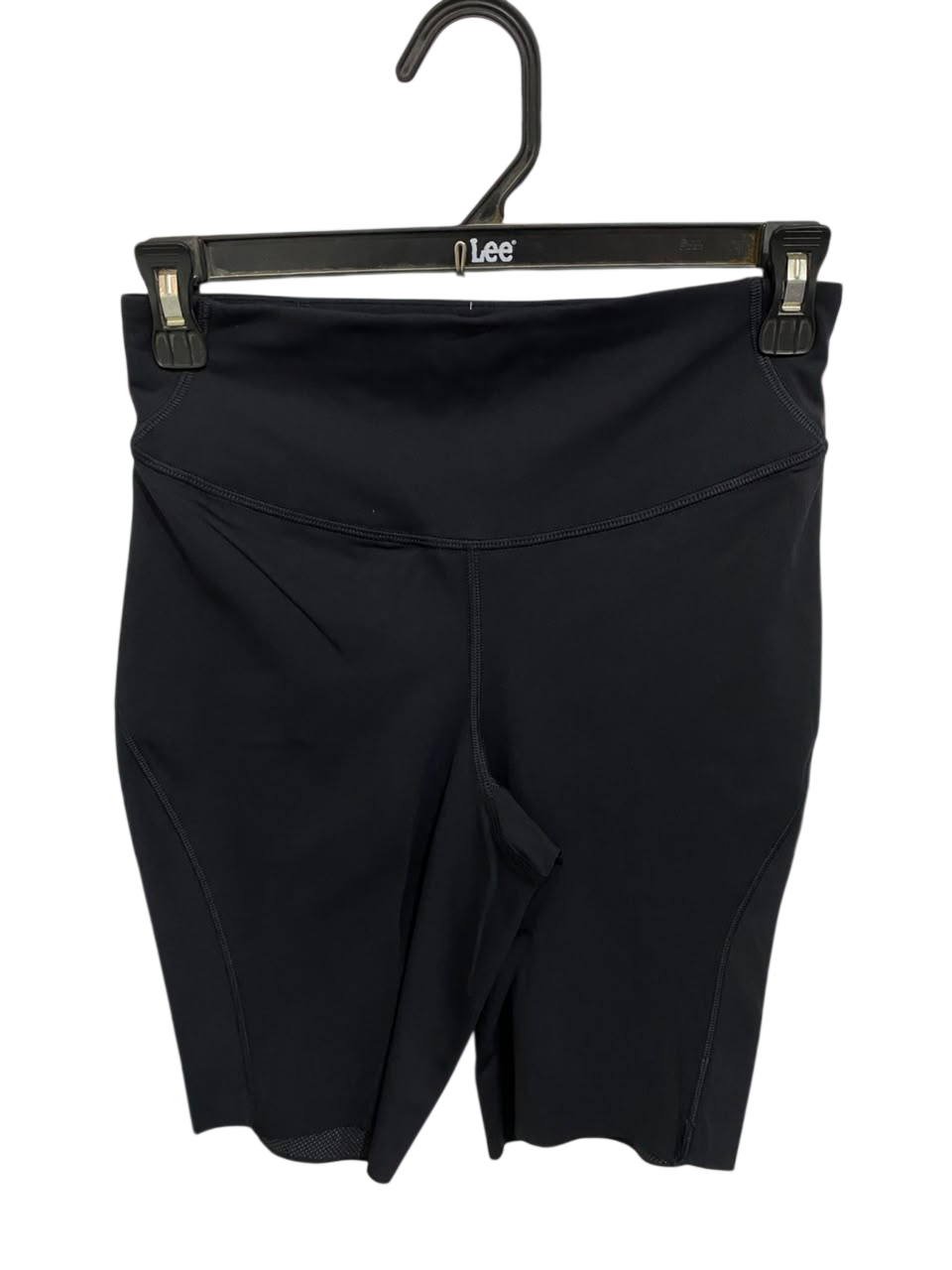 LULULEMON |S| WAIST 26| CLASSIC BLACK HIGH-WAISTED ATHLETIC BIKER SHORTS ACTIVEWEAR