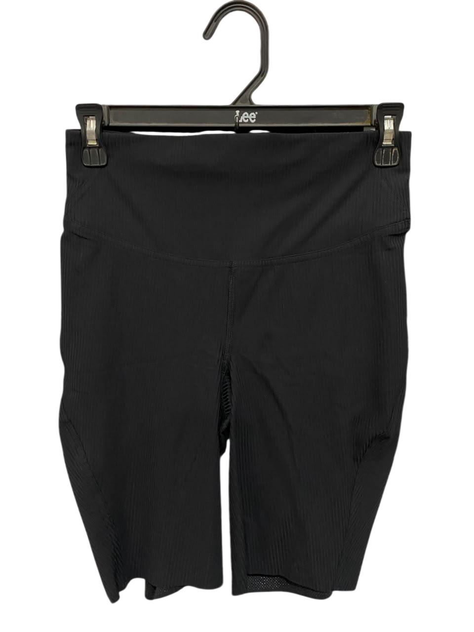 LULULEMON |S| WAIST 26| BLACK HIGH-WAISTED ATHLETIC BIKER SHORTS ACTIVEWEAR