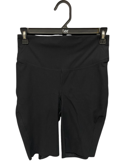 LULULEMON |S| WAIST 26| BLACK HIGH-WAISTED ATHLETIC BIKER SHORTS ACTIVEWEAR