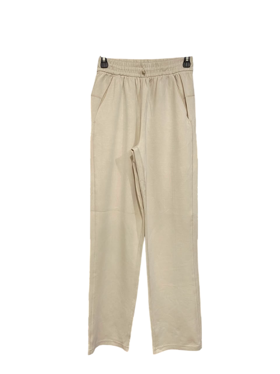 LULULEMON |XS| WAIST 24| BEIGE RELAXED-FIT HIGH-WAISTED ATHLETIC LOUNGE PANTS ACTIVEWEAR