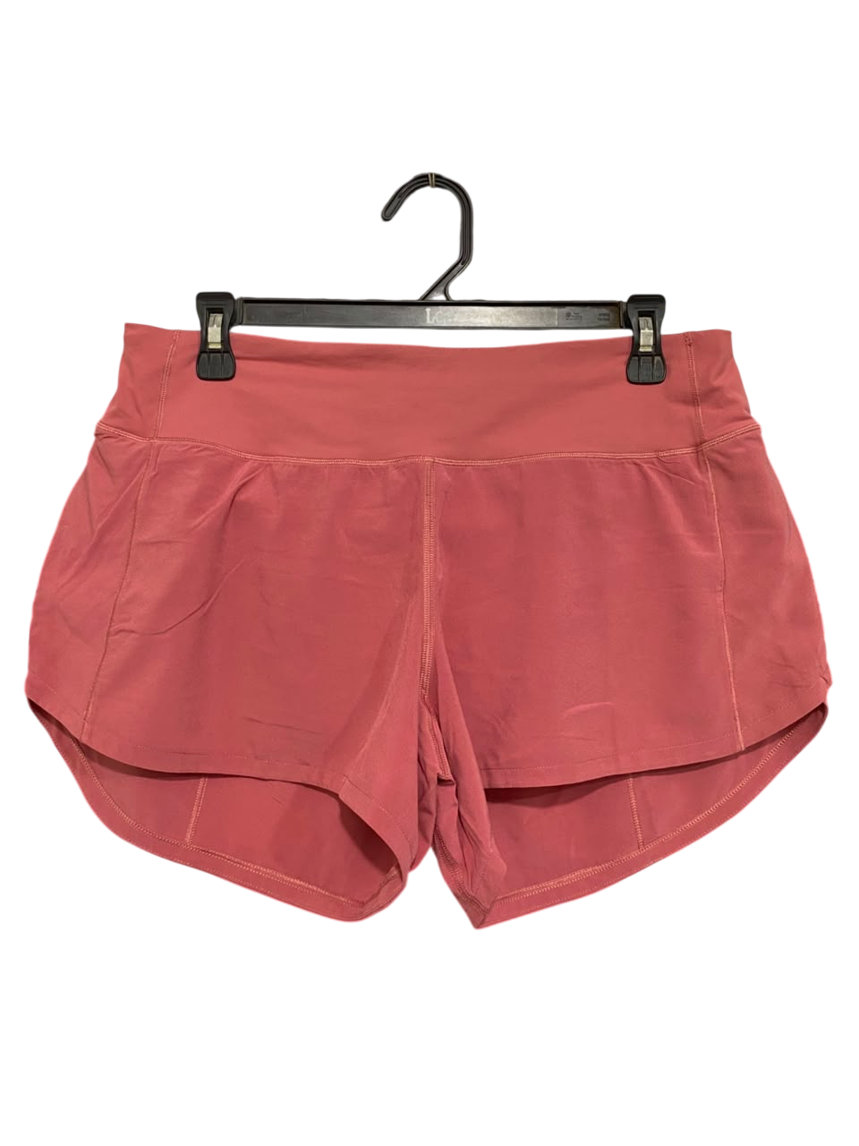 LULULEMON |L| WAIST 30| DUSTY ROSE HIGH-WAISTED ATHLETIC RUNNING SHORTS ACTIVEWEAR