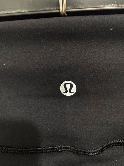 LULULEMON |XS| WAIST 24| BLACK HIGH-WAISTED ATHLETIC YOGA SHORTS ACTIVEWEAR