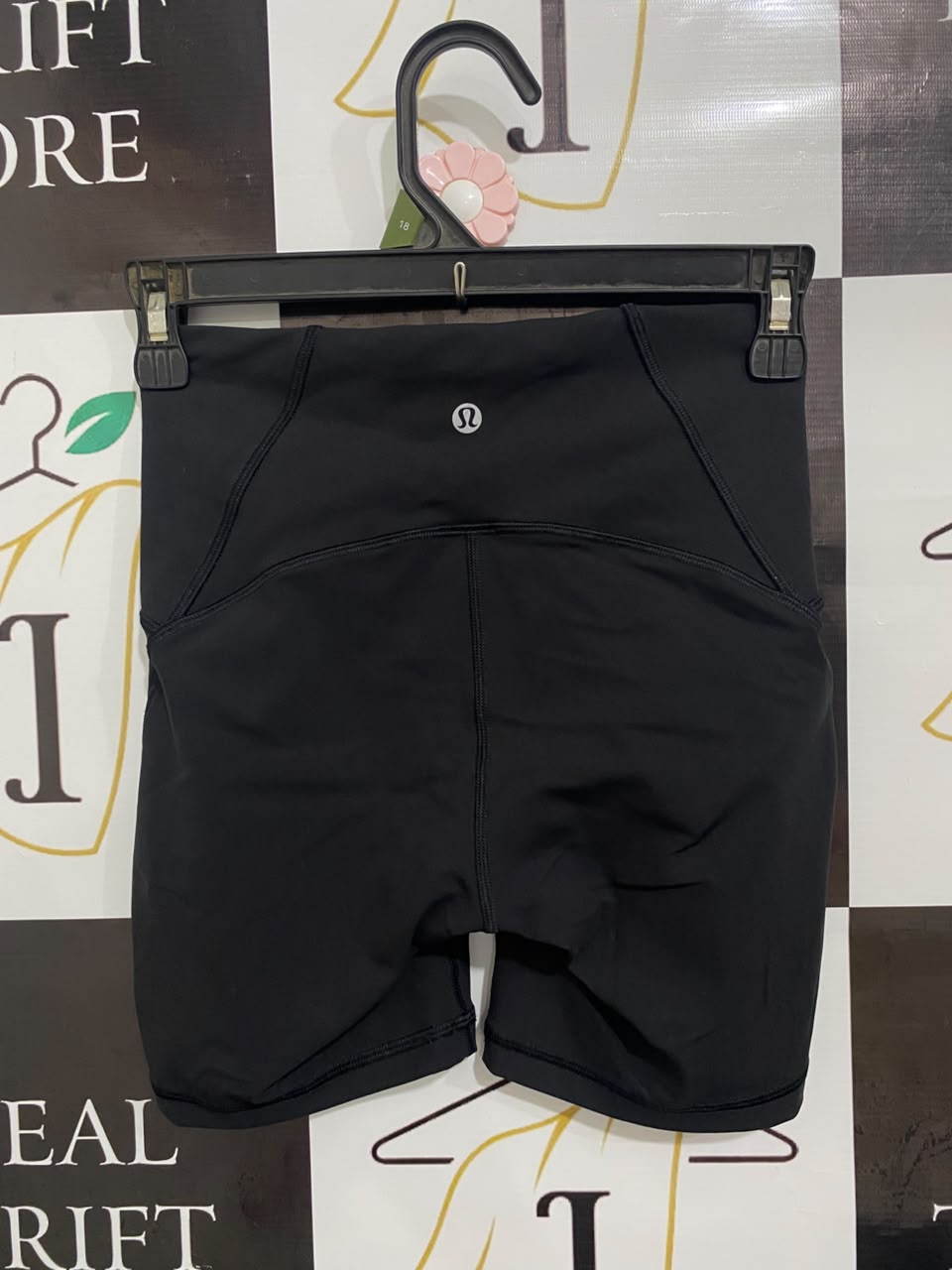 LULULEMON |XXS| WAIST 22| BLACK HIGH-WAISTED BIKER SHORTS ACTIVEWEAR WORKOUT SHORTS