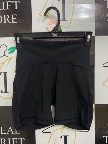 LULULEMON |XXS| WAIST 22| BLACK HIGH-WAISTED BIKER SHORTS ACTIVEWEAR WORKOUT SHORTS