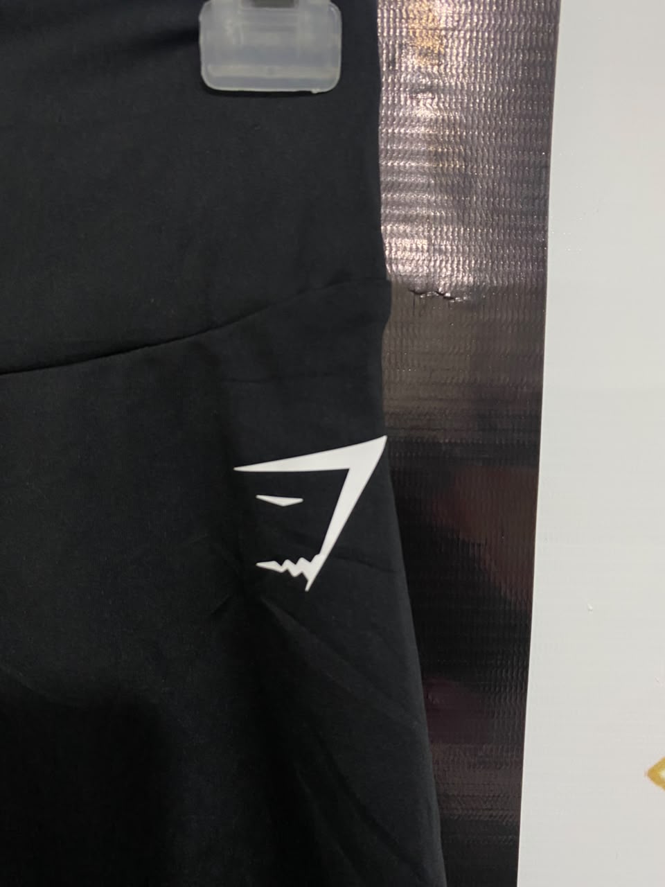 GYMSHARK |XXS| WAIST 18| BLACK HIGH-WAISTED BIKER SHORTS ACTIVEWEAR