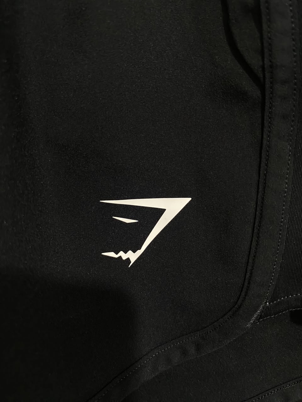 GYMSHARK |M| WAIST 28| BLACK BRANDED WAISTBAND RUNNING SHORTS ACTIVEWEAR