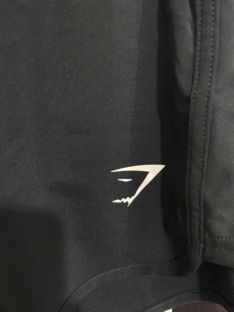 GYMSHARK |M| WAIST 28| BLACK BRANDED WAISTBAND RUNNING SHORTS ACTIVEWEAR