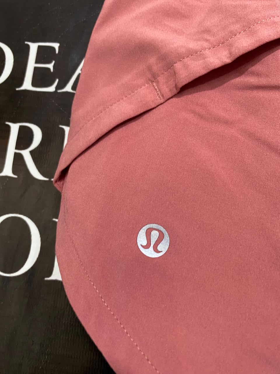 LULULEMON |L| WAIST 30| DUSTY ROSE HIGH-WAISTED ATHLETIC RUNNING SHORTS ACTIVEWEAR