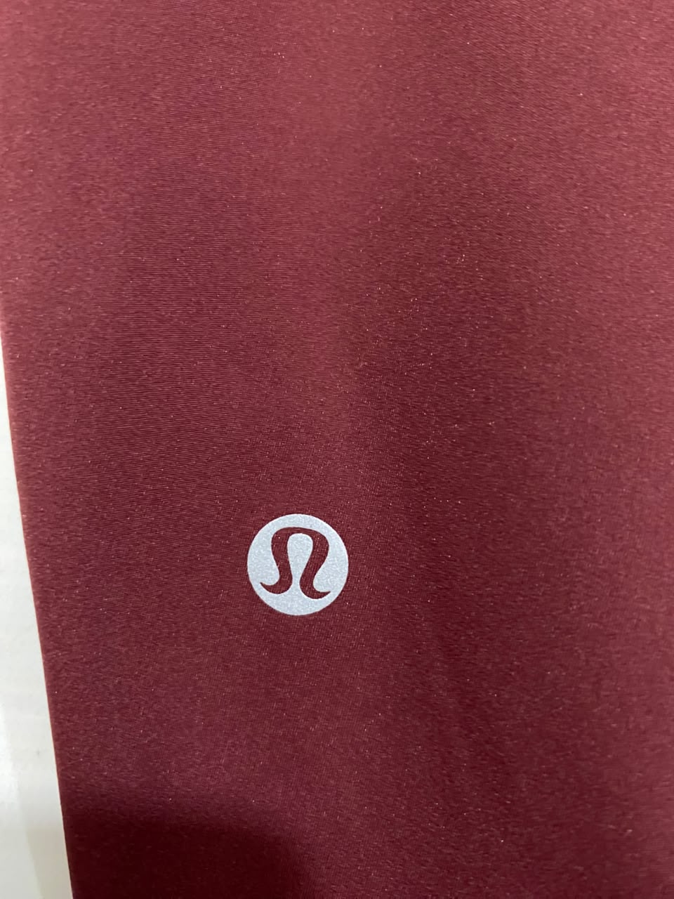 LULULEMON |M| WAIST 28| MAROON BURGUNDY HIGH-WAISTED ATHLETIC BIKER SHORTS ACTIVEWEAR