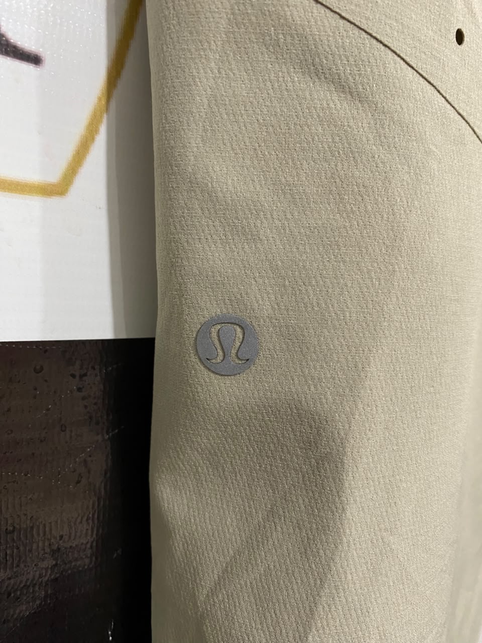 LULULEMON |XXL| WAIST 36| BEIGE TAPERED ATHLETIC JOGGERS ACTIVEWEAR PANTS