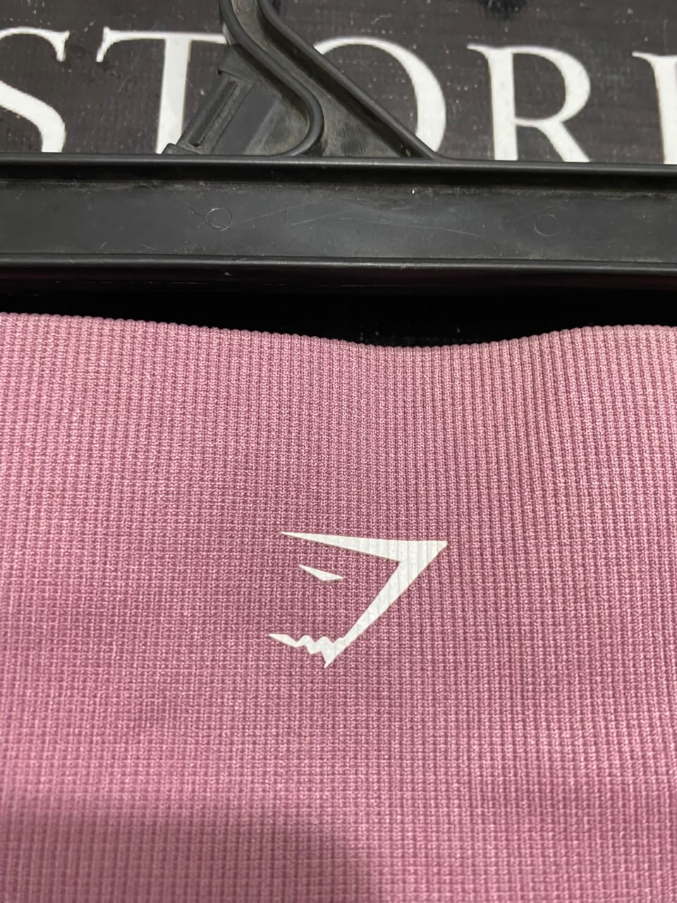 GYMSHARK |XS| WAIST 22| DUSTY PINK SEAMLESS PERFORATED LEGGINGS ACTIVEWEAR
