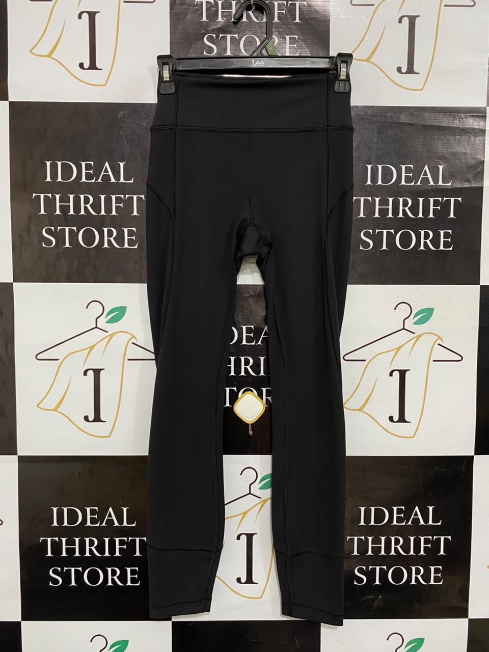 LULULEMON |XXS| WAIST 22| BLACK HIGH-WAISTED CONTOURED ATHLETIC LEGGINGS ACTIVEWEAR