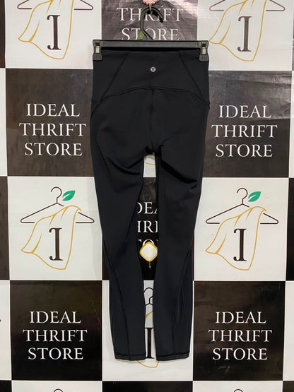 LULULEMON |XXS| WAIST 22| BLACK HIGH-WAISTED ATHLETIC LEGGINGS ACTIVEWEAR