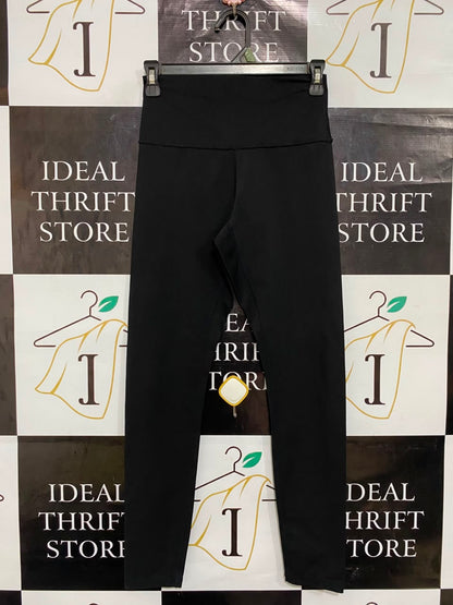 LULULEMON |XS| WAIST 23| CLASSIC BLACK HIGH-WAISTED ESSENTIAL ATHLETIC LEGGINGS ACTIVEWEAR