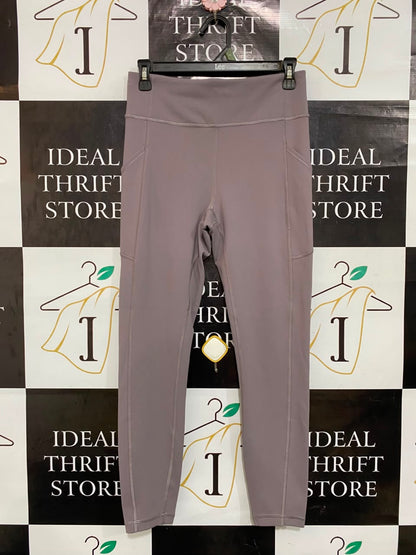 LULULEMON |S| WAIST 26| DUSTY TAUPE / MAUVE HIGH-WAISTED POCKET LEGGINGS ACTIVEWEAR