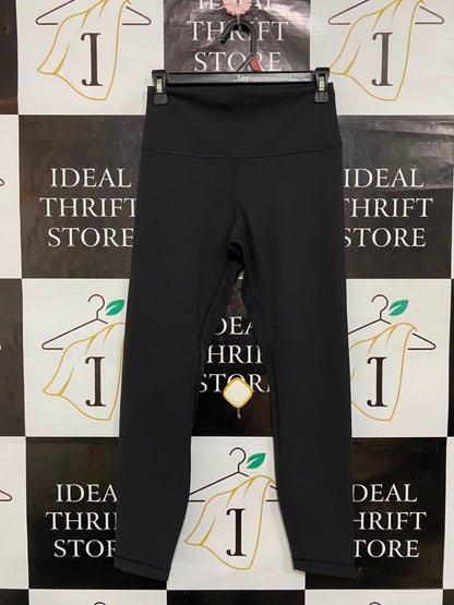 LULULEMON |S| WAIST 26| CLASSIC BLACK HIGH-WAISTED ESSENTIAL ATHLETIC LEGGINGS ACTIVEWEAR