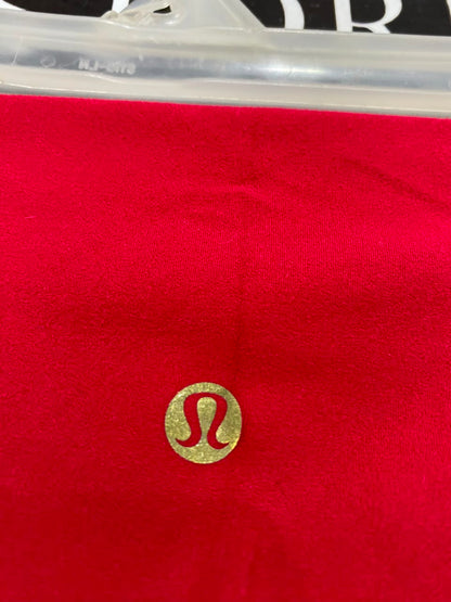 LULULEMON |XXS| WAIST 20| VIBRANT RED HIGH-WAISTED ATHLETIC LEGGINGS ACTIVEWEAR