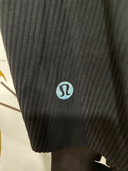 LULULEMON |S| WAIST 26| BLACK HIGH-WAISTED ATHLETIC BIKER SHORTS ACTIVEWEAR