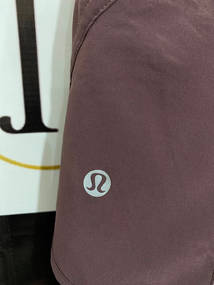 LULULEMON |XS| WAIST 24| MAUVE / DUSTY PLUM HIGH-WAISTED ATHLETIC RUNNING SHORTS ACTIVEWEAR