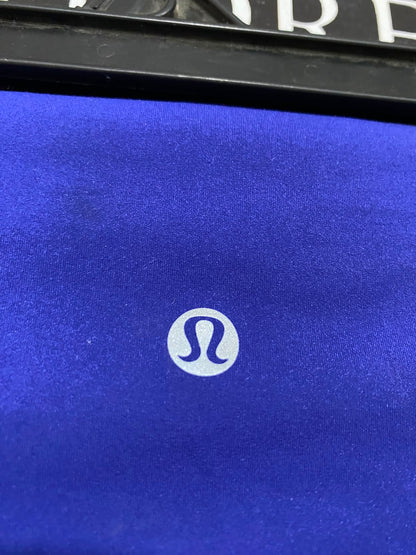 LULULEMON |L| WAIST 32| ROYAL BLUE / COBALT HIGH-WAISTED ESSENTIAL ATHLETIC LEGGINGS ACTIVEWEAR
