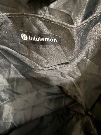 LULULEMON BLACK NYLON ATHLETIC BACKPACK / TOTE BAG ACTIVEWEAR