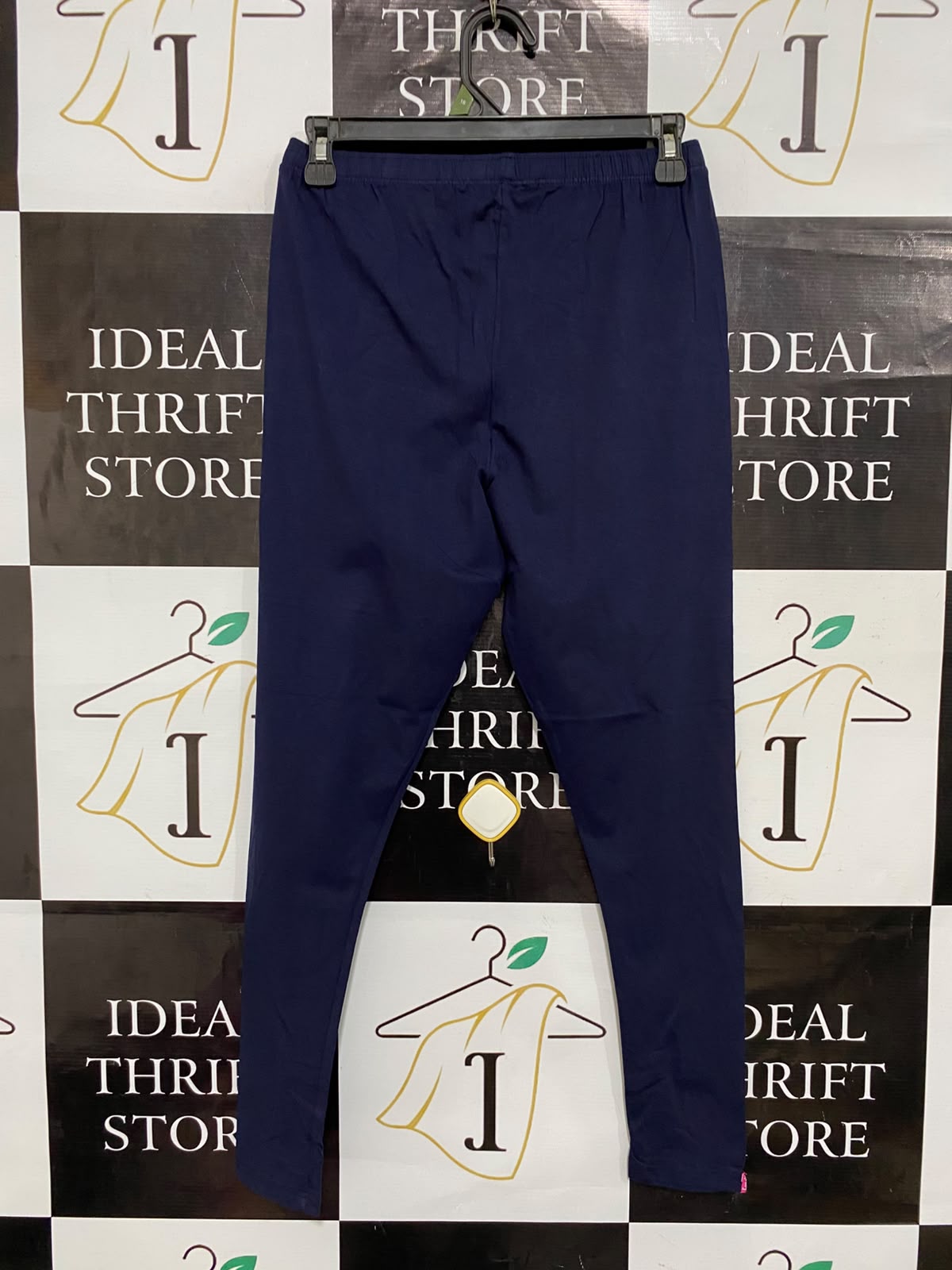 LYRA |S| WAIST 26| A26| NAVY BLUE BASIC STRETCHY CASUAL LEGGINGS ACTIVEWEAR