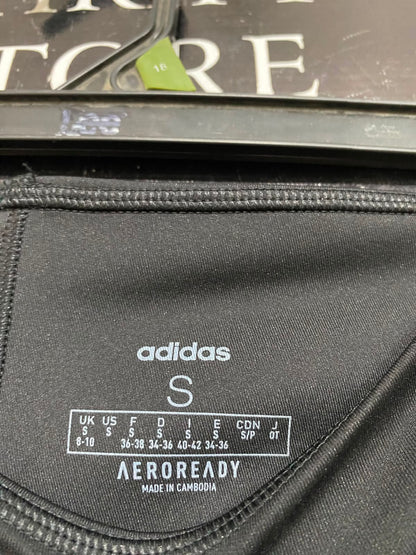 ADIDAS |S| WAIST 26| A26| CLASSIC BLACK & WHITE 3-STRIPE ACTIVEWEAR LEGGINGS