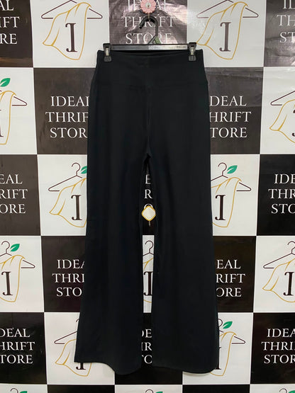 ASOS |M| BUST 26| A26| CLASSIC BLACK HIGH-RISE WIDE-LEG CASUAL TROUSERS ACTIVEWEAR PANTS