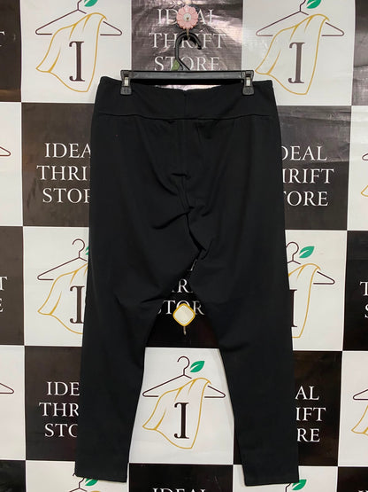 F&F |L| WAIST 32| A26| CLASSIC BLACK ACTIVEWEAR LEGGINGS CASUAL PANTS
