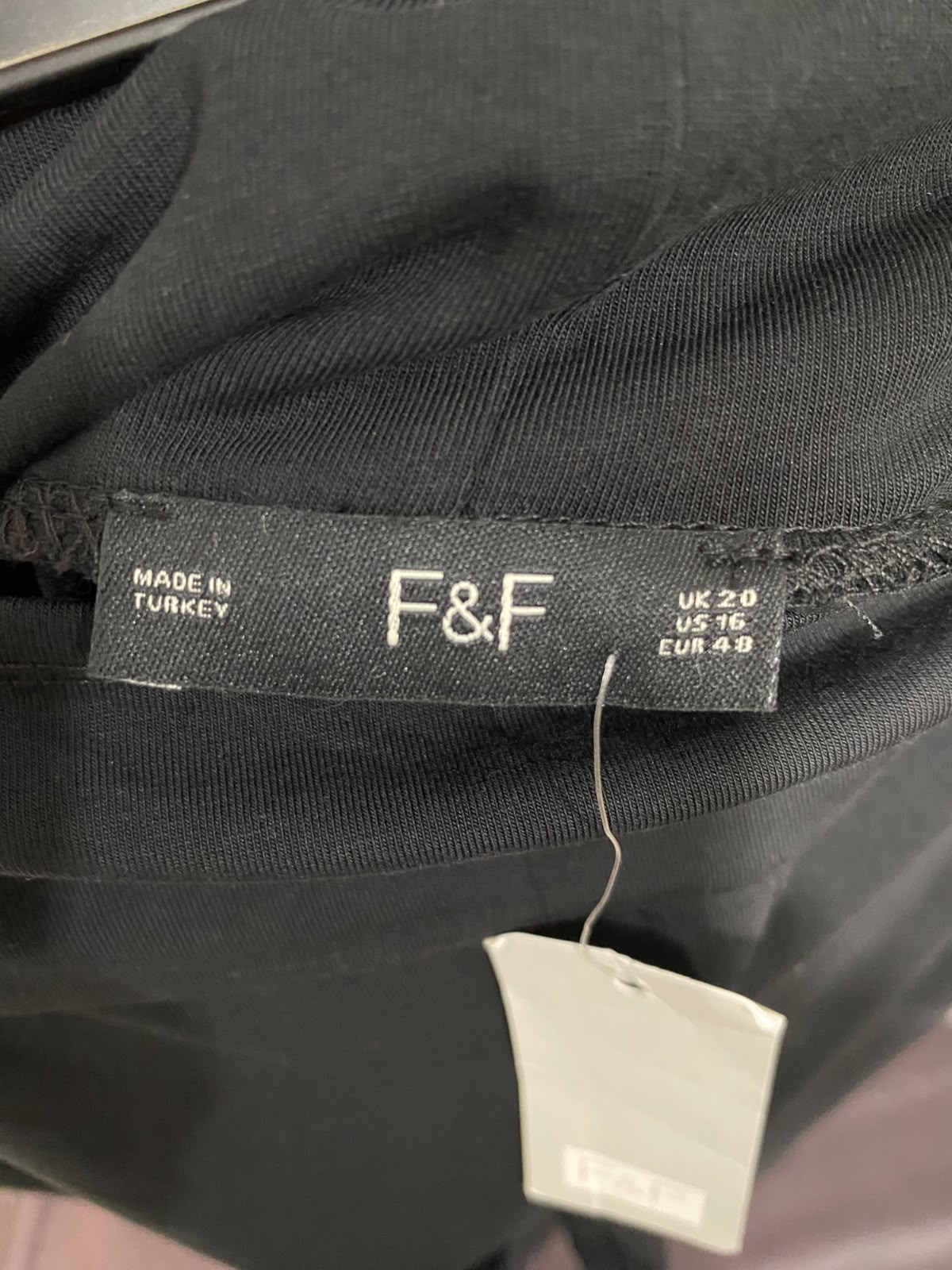 F&F |L| WAIST 32| A26| CLASSIC BLACK ACTIVEWEAR LEGGINGS CASUAL PANTS