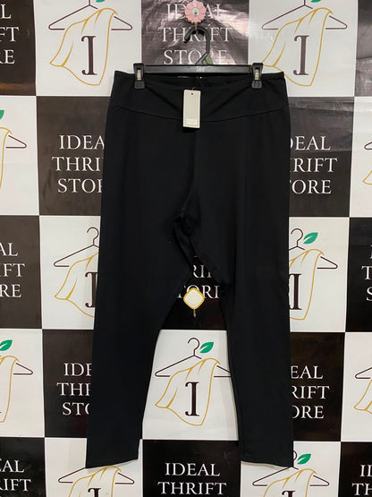 F&F |L| WAIST 32| A26| CLASSIC BLACK ACTIVEWEAR LEGGINGS CASUAL PANTS