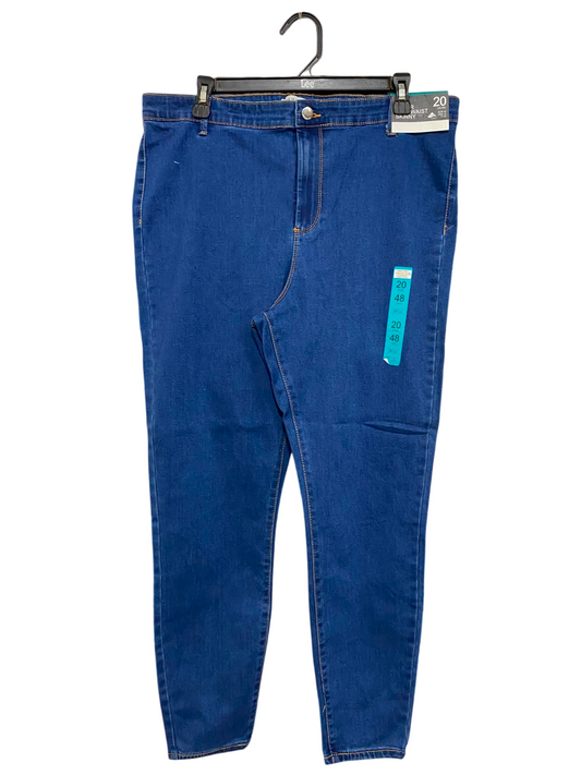 PRIMARK CARES |XXL| WAIST 36| A27| CLASSIC BLUE HIGH-WAISTED SKINNY JEANS