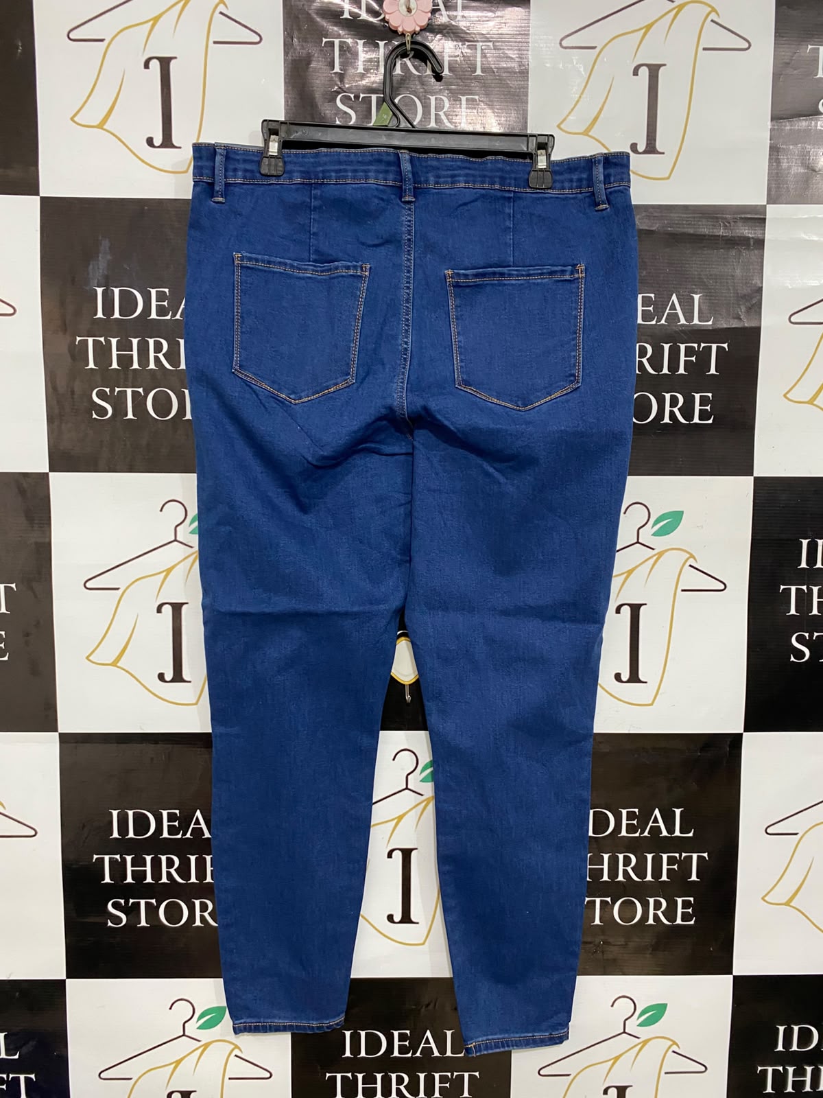 PRIMARK CARES |XXL| WAIST 36| A27| CLASSIC BLUE HIGH-WAISTED SKINNY JEANS