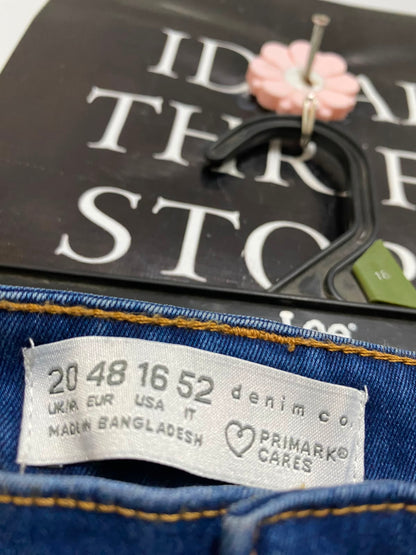 PRIMARK CARES |XXL| WAIST 36| A27| CLASSIC BLUE HIGH-WAISTED SKINNY JEANS