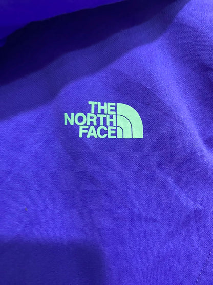THE NORTH FACE |S| BUST 16| A27| PURPLE & MINT GREEN HOODED SWEATSHIRT