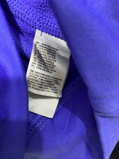 THE NORTH FACE |S| BUST 16| A27| PURPLE & MINT GREEN HOODED SWEATSHIRT