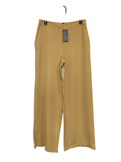 NEW LOOK |L| WAIST 30| A28| CAMEL BROWN TAILORED WIDE-LEG TROUSERS
