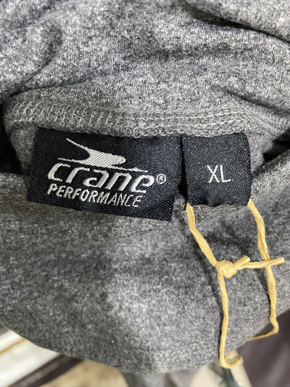 CRANE |XL| WAIST 32| A28| GREY HEATHERED HIGH-WAISTED POCKET ATHLETIC LEGGINGS