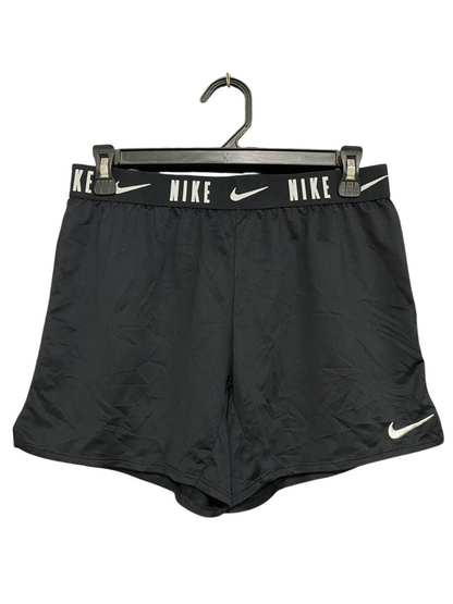 NIKE |XL| WAIST 28| A29| BLACK BRANDED WAISTBAND ATHLETIC RUNNING SHORTS