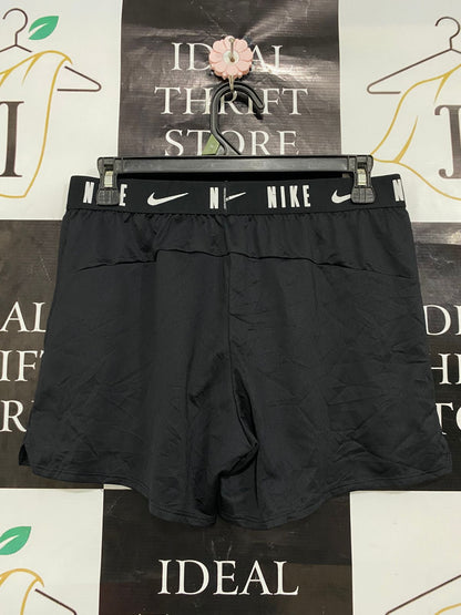 NIKE |XL| WAIST 28| A29| BLACK BRANDED WAISTBAND ATHLETIC RUNNING SHORTS