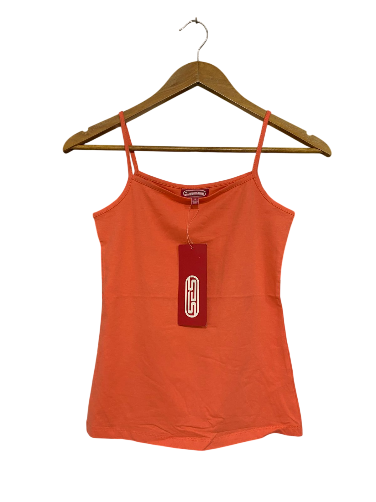 SES |S| BUST 13| A30| CORAL CAMISOLE TANK TOP
