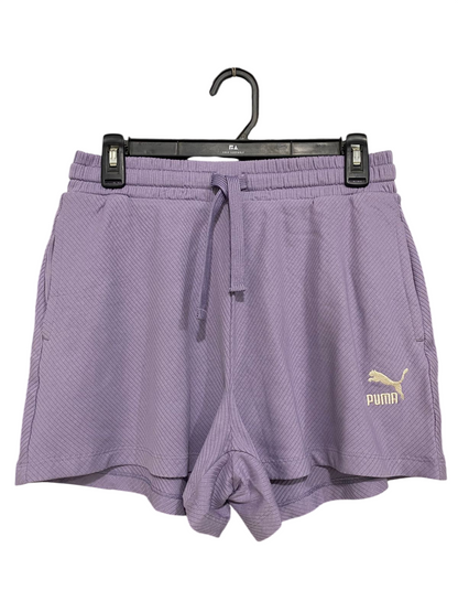 PUMA |S| WAIST 28| A32| LAVENDER RIBBED ATHLETIC SHORTS