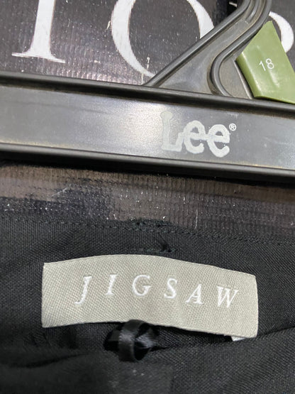 JIGSAW |M| WAIST 28| A32| BLACK TAILORED TROUSERS